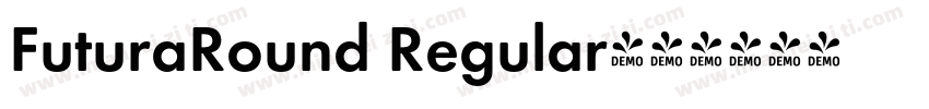 FuturaRound Regular字体转换